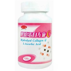 good Life 得意人生 膠原蛋白左旋C, 120顆, 1罐