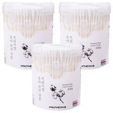 Pantheon B 高級嬰兒棉籤, 300件, 3個