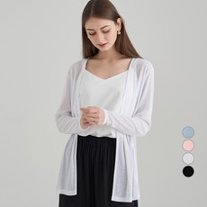 Afinar 女款寬鬆版夏季長版針織外套