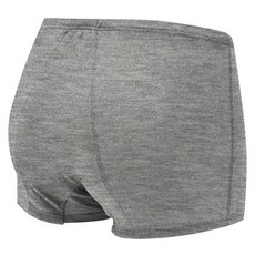MARUN5 女款純棉大尺碼棉質四角衛生內褲, 灰色