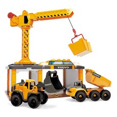 DICKIE TOYS Volvo 工程站重型機具遊戲組, 混合顏色