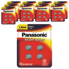 파나소닉 알카라인 코인건전지, 4개입, 10개
