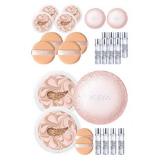 AGE20'S 閃光盒 + 補充裝 12.5g x 2p + 安瓿 10ml x 4p, 粉米色(23號), 3組