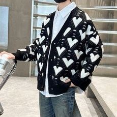 Arbe 男童款 Rough Heart 針織開襟衫