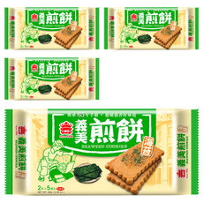 義美 煎餅 海苔, 96g, 4包