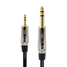 HDtop 韓國製3.5TO5.5立體聲線20m, HT-TP2752, 金屬黑, 1個