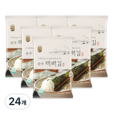 순수해작 순수 재래 전장김, 24개, 20g (1개)
