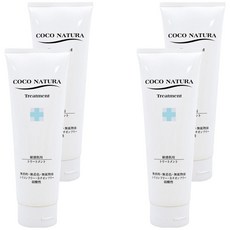 KIKUBOSHI 菊星 COCO NATURA 純粹無添加護髮素, 敏感肌用, 無香料 無色素 無礦物油 無矽靈, 弱酸性, 250g, 4條