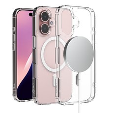 랩씨 C플러스 변색방지 맥세이프 클리어 휴대폰 케이스