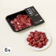 횡성한우 1++(7) 양지 국거리용 (냉장), 200g, 6개