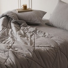 아망떼 타임리스 60수 고밀도 면아사 피그먼트 간절기 차렵이불