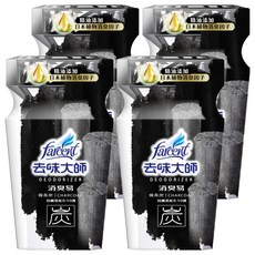 Farcent 花仙子 去味大師 消臭易 備長炭, 350ml, 4瓶