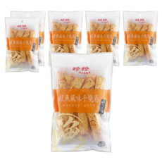 珍珍 鮭魚風味手燒捲, 30g, 6個