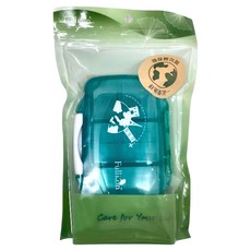 Fullicon 護立康 7格防潮保健盒 小體積大容量 防潮防塵 簡單收納, 1個