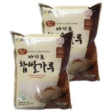 PoongJeonFood 韓國產糯米粉, 2個, 1kg