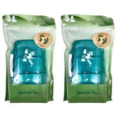 Fullicon 護立康 7格防潮保健盒 小體積大容量 防潮防塵, 2個