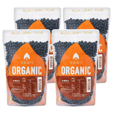 源穀食代 青仁有機黑豆, 600g, 4包