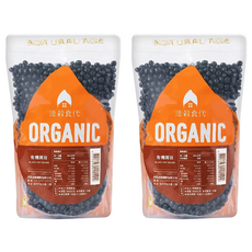 源穀食代 青仁有機黑豆, 600g, 2包