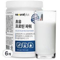 내츄럴플러스 초유 프로틴 파워 콜라겐, 6개