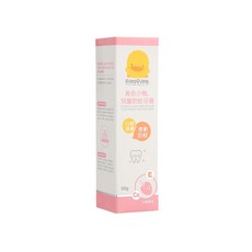 PiYOPiYO 黃色小鴨 兒童防蛀牙膏 草莓口味, 50g, 1條