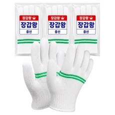 장갑왕 표백중선 장갑, 혼합색상, 30세트