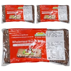 Mestemacher 麥大師 德國全麥黑麵包, 3個, 500g