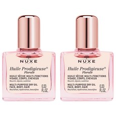 NUXE 巴黎歐樹 全效花香精華油 滋潤保濕 身體護理 多用途, 10ml, 2瓶