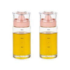시노글라스 키텐실 비스포크 실리콘 오일병 S Cap 로즈핑크, 2개, 170ml