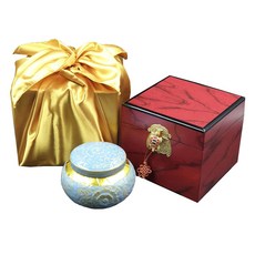 金合歡蜂蜜陶瓷罐禮盒, 1罐, 600克