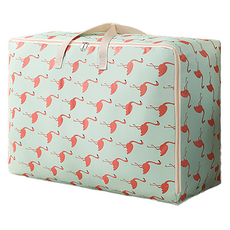 Inart 漂亮現代織物收納整理袋, 火烈鳥, 1個
