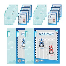 PENPIA 1000小學皇家筆記男孩10種語言, 隨機發貨, 20個