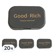 블랙트리 굿리치 렌즈 케이스, 그레이, 20개