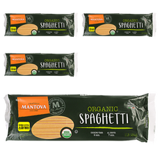 만토바 유기농 스파게티, 454g, 4개