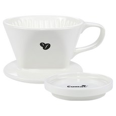 Comac 陶瓷咖啡濾杯組, 咖啡濾杯 + 底座, 1組