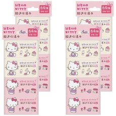 Hello Kitty 凱蒂貓 純水濕巾 超迷你隨身組合包, 8包, 4袋