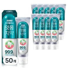2080 진지발리스 허벌민트 잇몸치약, 150g, 1개입, 50개