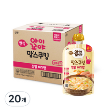 맘스쿠킹 이유식, 140g, 20개, 찜닭아기밥
