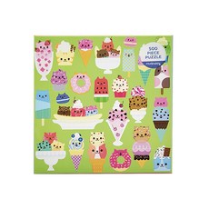 mudpuppy 拼圖 500片 促進腦部發展 手眼協調 手部肌肉訓練 環保材質, 貓咪咖啡館, 1盒