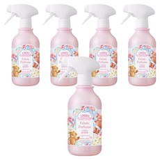 1802 LE CHATELARD 衣物纖維除臭劑 嬰兒爽身粉香, 5個, 500ml