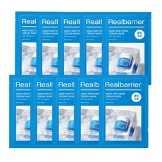 Real Barrier 沛麗膚 屏護保濕濃縮霜面膜 30ml, 1片, 10片