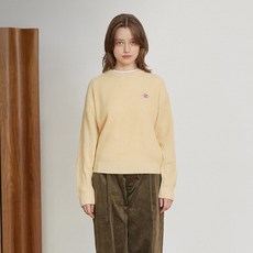 꼬모니노즈 남녀공용 베이직 크류 넥 니트 WN246RHSWZ01