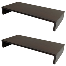 螢幕架, 胡桃色, 2個