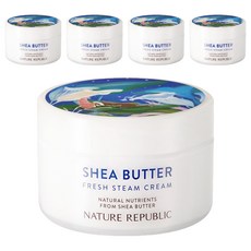 네이처리퍼블릭 쉐어버터 프레시 스팀 크림 지복합성용, 100ml, 5개