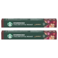 스타벅스 이탈리안 로스트 by 네스프레소 캡슐커피, 5.6g, 10개입, 2개