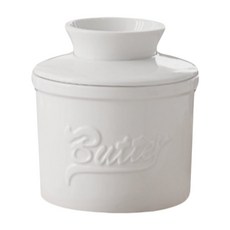 Kooleepool Butter Bell 常溫保存容器 白色, 1個