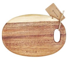 Forest Outdoor 群森戶外 相思木砧板, 原木色, 1個