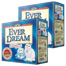 EVER DREAM 美國藍貓 速凝結貓砂, 多貓除臭配方, 9kg, 2盒
