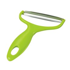 SHIMOMURA 下村 Fru-Veggie 蔬菜高麗菜刨絲器 不銹鋼刀片 ABS樹脂手柄, 綠色, 1個