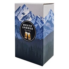 A TSAO HOUSE 阿皂屋 澳洲冰河泥去角質香氛皂 110g 男士沐浴洗髮刮鬍三合一, 1個