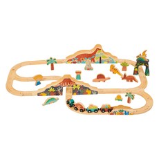 mentari 恐龍火車軌道組 MT7704 3歲以上, 多色, 1組